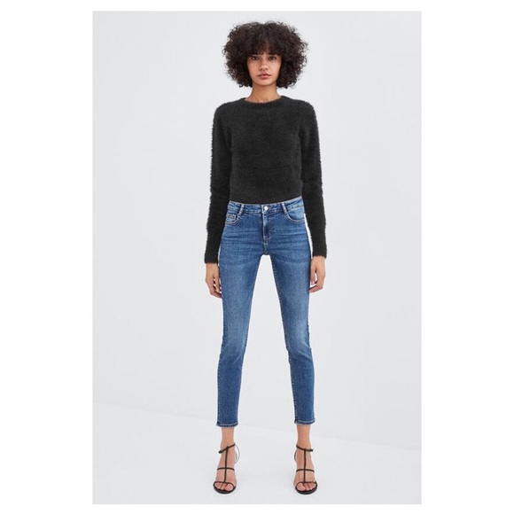 Zara | Jeans | Zara Essential Mid Rise Jeans | Poshmark